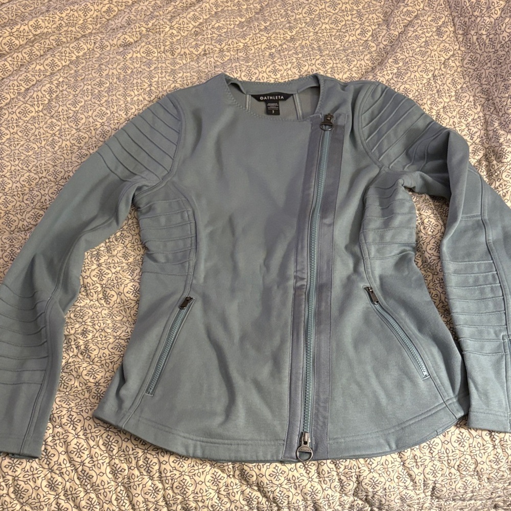 Athleta Women's Slate Leather Jacket